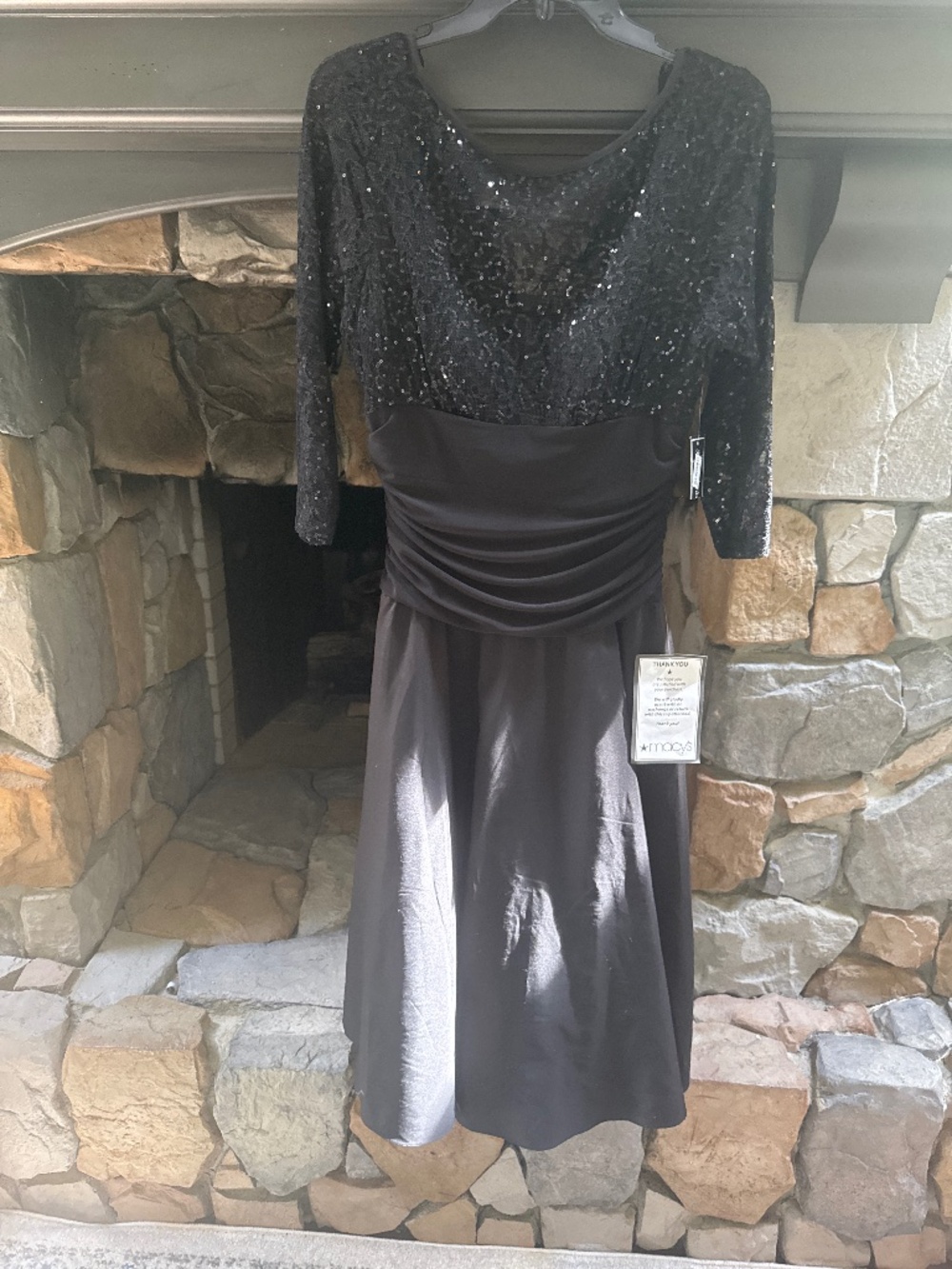 Women’s jessica Howard short cocktail black dress size 8 new tags
